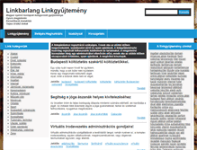 Tablet Screenshot of linkbarlang.info
